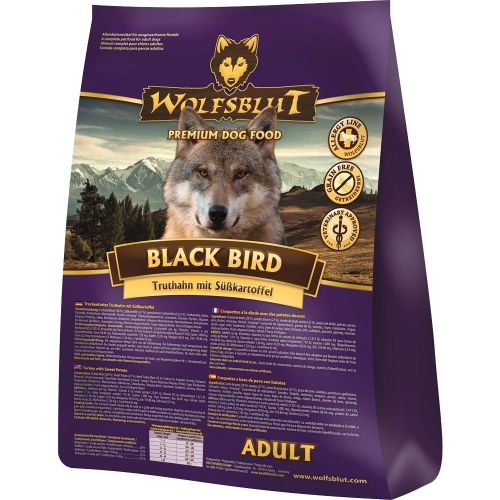 Wolfsblut Black Bird mit Truthahn und Skartoffel 15 kg